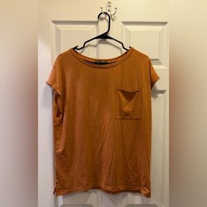 Women's Rust Pocket Tee